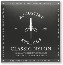 Strings Classic Black - Low Tension Classical Guitar Strings - the Original Nylo