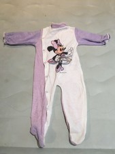 Vintage Disney Jog Togs Minnie Mouse 80 s Footed Pajamas Size L 18.5-23Lbs