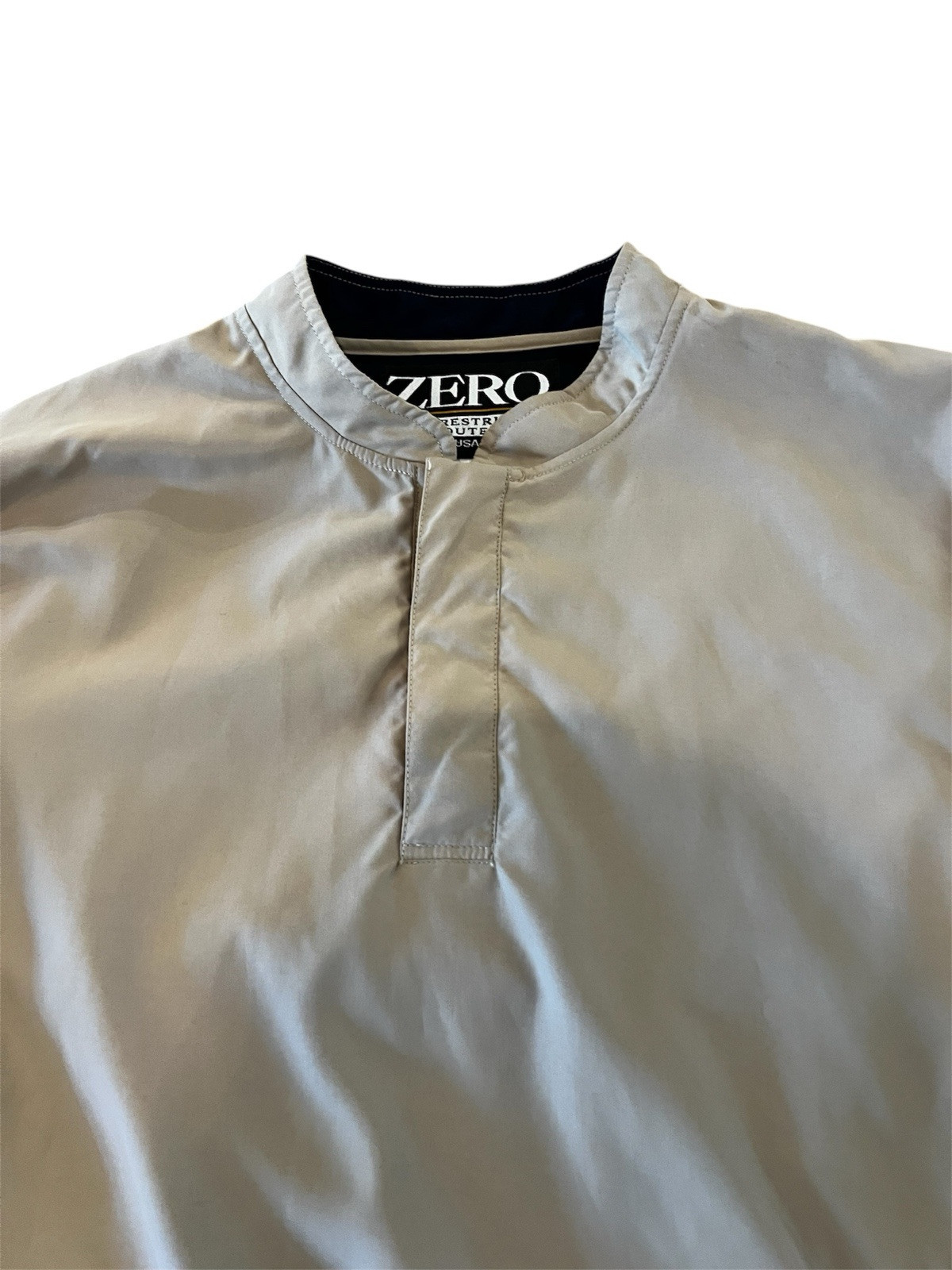 Zero Restriction Pullover Mens Large Tan Golf Win… - image 2