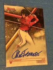 2018 Bowman's Best Top Prospects Alek Thomas Auto Rc B18 AT