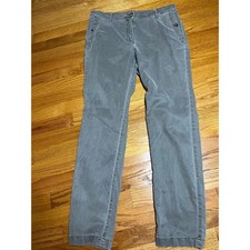 J. Jill mid rise cement straight leg chinos button pockets 10 retro classic
