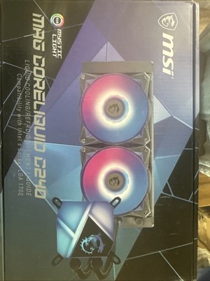 MSI MAG Series CORELIQUID C240 240mm AIO Liquid CPU Cooler