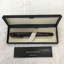 Tombow Zoom 505 Water Based Ballpoint Pen Havana Tortoishell Chrysanthemum