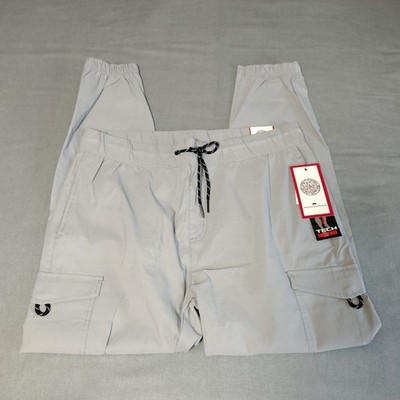Ring of Fire - TRECY Tech Cargo Jogger Pants - Men's XLarge - Gray 