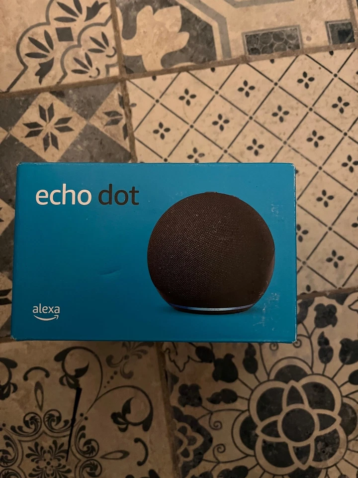 Echo Dot Noire 5ème génération Neuve, scellée, jamais connectée - Garantie 1 an - Photo 1/1