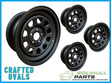 D Spoke Offroad SATIN Steel Wheels for Land Rover Discovery 2 - 16 x 8J ET25 x 4