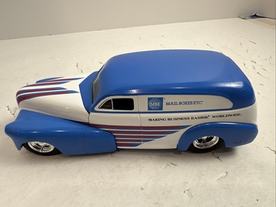 Mail Boxes Etc 1946 Chevy  Sedan Delivery StreetRod Diecast 1:25 Bank Limited Ed