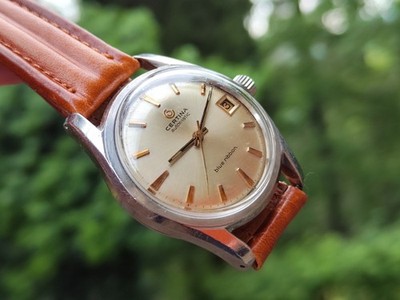   CERTINA Blue Ribbon DS - 36mm - Ref. 5801 112 - Cal. 25-651 - 60er Jahre Acc. 