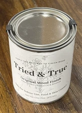 Tried & True Original Wood Finish 1 Pint New Polymerized Linseed Oil & Beeswax