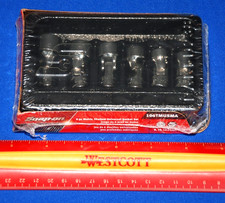 Snap-on New 6 Piece 14 Drive 6-point Metric Universal Socket Set 106tmusma