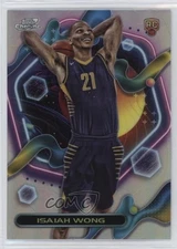 2023-24 Topps Cosmic Chrome Refractor Isaiah Wong #195 Rookie RC