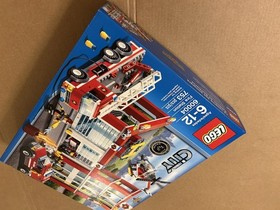 LEGO CITY: Fire Station (60004)-Brand New In Factory Sealed Box