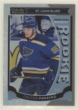 2015 O-Pee-Chee Platinum Marquee Rookies White Ice /199 Colton Parayko #M24 7m0