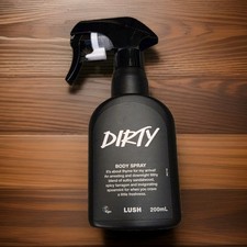 Unused Lush Dirty Body Spray