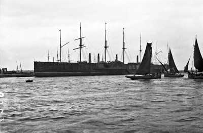 Great Eastern Ship, Dublin Port, Co. Dublin c1900 Ireland OLD PHOTO