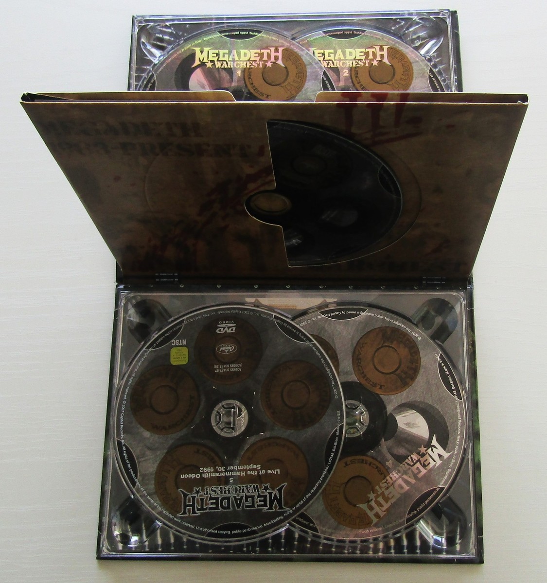 Megadeth CDs DVD Warchest EMI 2007 CD | eBay