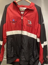 Dale Earnhardt NASCAR XXL Wind Breaker Red Wh...