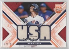 2019 Elite Extra Edition USA National Team Materials Orange /139 Zach Watson 0rf