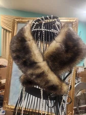 Stylish And Elegant Faux Fur Shawl