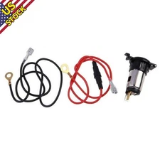 12V Car Motorcycle ATV Boat Car Cigarette Lighter Socket Outlet Plug Adapter