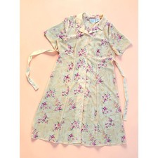 Vintage Kathie Lee Plus Size 16W Floral Button Down Cottagecore Grannycore Dress