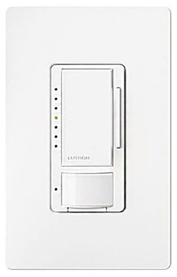 Lutron Maestro MSCL-OP153M-WH Dimmer Occupancy Sensor Switch White CFL/LED