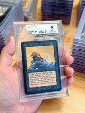 BGS 9 MAGIC THE GATHERING 1993 ALPHA DRAIN LIFE MTG psa cgc