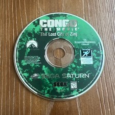 Congo The Movie The Lost City of Zinj (Sega Saturn, 1996) Loose Disc Only
