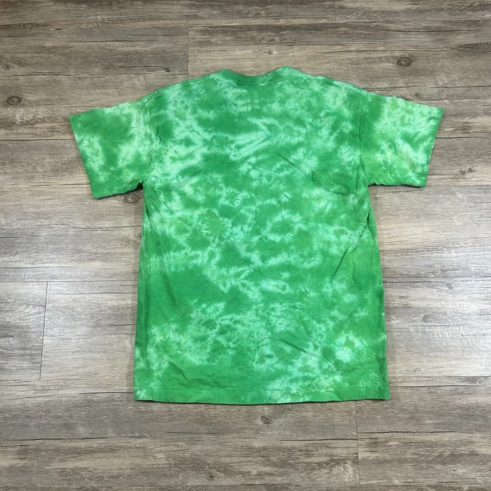 Camiseta vintage Nickelodeon L Crew 1990 MTV verde neón Universal Studios FL Foto 4 de 4