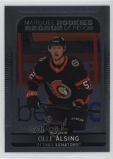 2021-22 O-Pee-Chee Platinum Marquee Rookies Olle Alsing #256 0i6