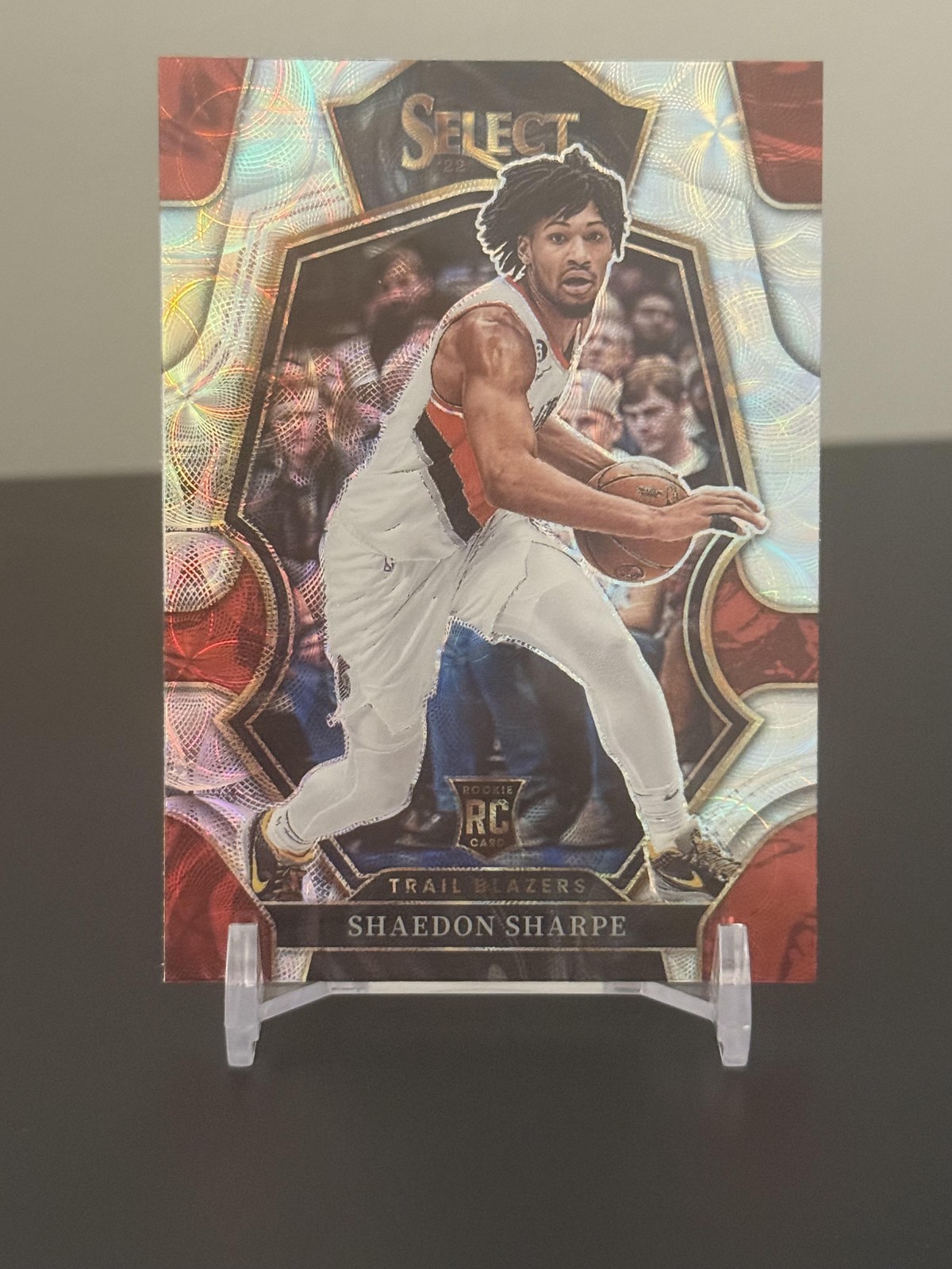 2022-23 Panini Select #189 Shaedon Sharpe Scope Prizms Rookie RC