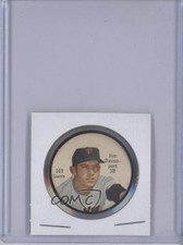 1962 Salada Tea/Junket Desserts All Star Coins Jim Davenport #169 h3a