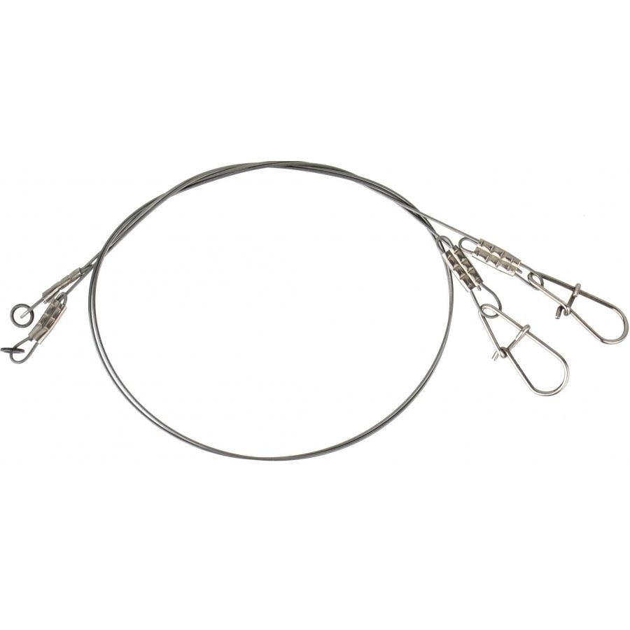 Savage Gear Titanium Jerkbait Trace with Needle Snap 20kg 0.50mm 2pk