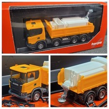 Scania CG17 4 achs Meiller Kipper  als Winterdienst Kugelmann Streuaufbau 316996