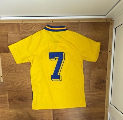 SWEDEN NATIONAL TEAM 1994/1996 HOME FOOTBALL SHIRT ADIDAS VINTAGE