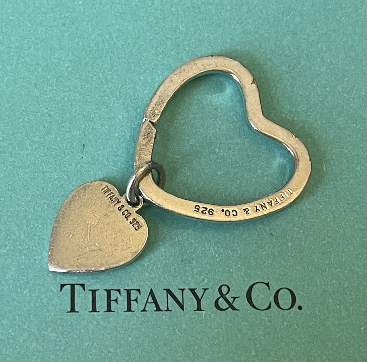 tiffany heart key ring products for sale | eBay