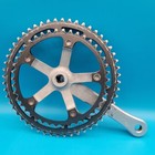 Vintage Ofmega Square Taper Crankset 170mm 52/42t 5 Bolt 130 BCD 9/16"   l29 — photo 6