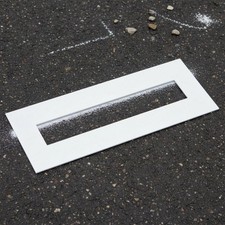 Parking Lot Line Stencil Easy to Clean Foldable Pavement Stencil Portable