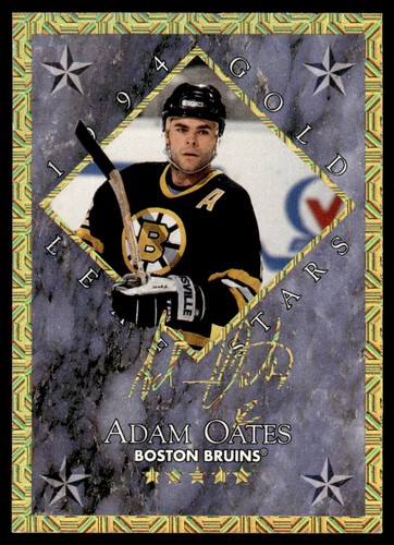 Adam Oates, Pat Lafontaine #14 1994 Leaf Gold Stars card