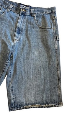 Vintage Karl Kani Shorts Mens 34 Blue Denim Baggy Jeans Jorts Y2K
