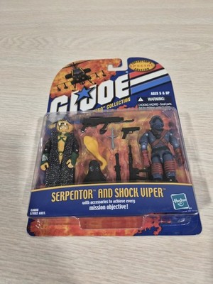 G.I. Joe Serpentor and Shock Viper 2-pack Hasbro New 2001