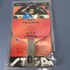 Stiga Triumph Table Tennis Racket Paddle New Peter Carlson 3 Star 5 Ply