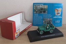 Spirou et Fantasio Le Dictateur et le champignon Jeep MB Atlas 1:43