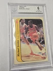 1986-87 Fleer #8 Michael Jordan Sticker BGS 6 EX-MT