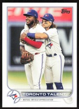 2022 Topps Toronto Talent Card #381 - Vladimir Guerrero Jr. & Bo Bichette