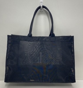 Alo Yoga Black Iridescent Mesh Large Tote Bag Gym Beach Shopper