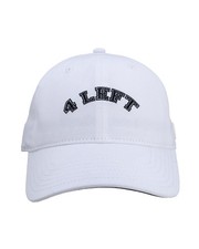 CMC Design 4 LEFT Men's Golf Hat Cap NEW White Adjustable
