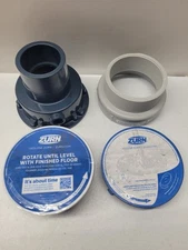 ZURN-EZS-5B-RA-4.5-ASSY PVC Round Floor Drain Cleanout -Load Rating 3,000 lb