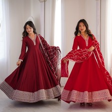 Salwar Kameez Pakistani Indian Wedding Party Wear Dress Bollywood Palazzo Suit