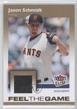 2007 Fleer Ultra Feel The Game Materials Jason Schmidt #FG-SC 0v1
